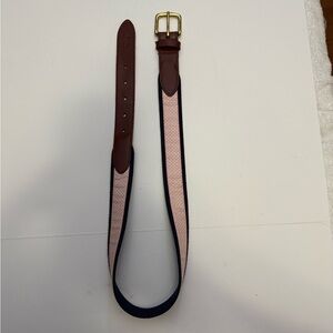 Vineyard Vines Pink Wale belt
